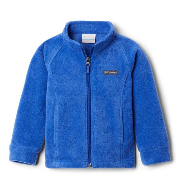 Columbia Benton Springs Fleece Jacket Blue For Girls NZ95810 New Zealand